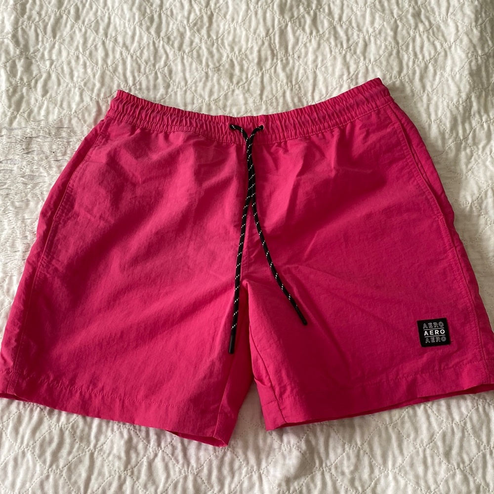 Hot pink shorts